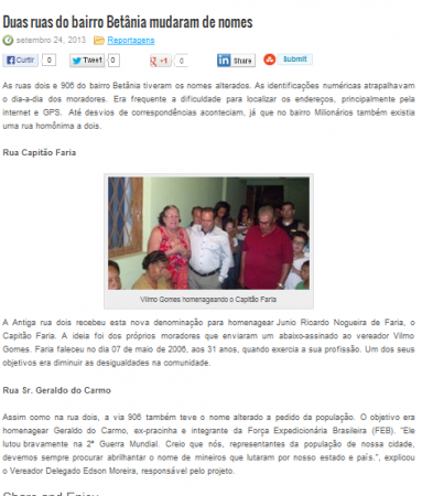 JORNAL BETÂNIA - 24 DE SETEMBRO DE 2013